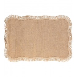 Lugar Americano 45x30cm De Fibra Natural Juta